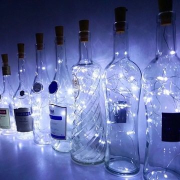 Korki do butelek wraz z oświetleniem LED!! Ozdobne
