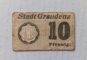 Grudziądz  10  Pf.  1917