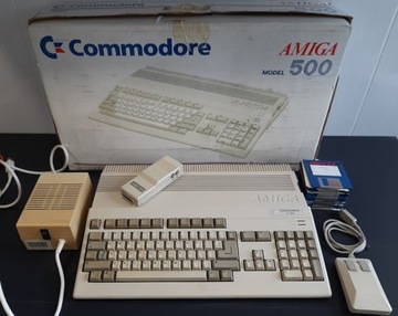 Amiga 500 Box Komplet SPRAWNA