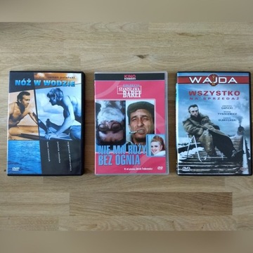 Pakiet polskie filmy DVD - Polański, Bareja, Wajda