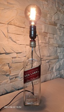 Lampka whisky Johnnie Walker Red Label 1L  RETRO
