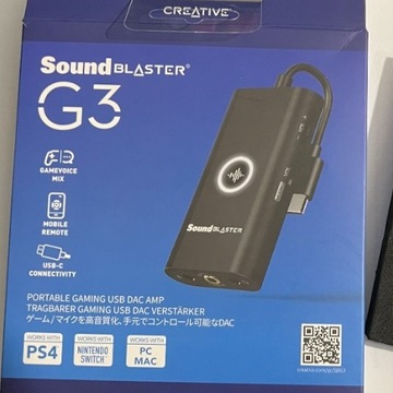 Karta dźwiękowa Creative Sound Blaster G3