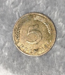 5 PFENNIG 1996  