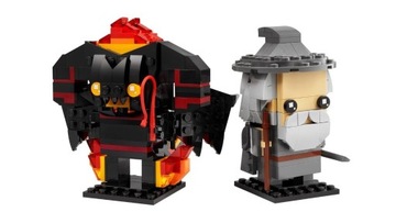 LEGO 40631 BrickHeadz - Gandalf Szary i Balrog