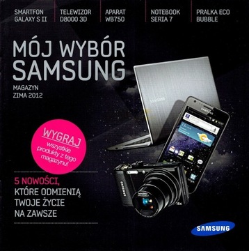 SAMSUNG sprzęt elektroniczny folder / katalog 2012