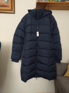 Płaszcz zimowy pikowany kurtka zimowa Gap