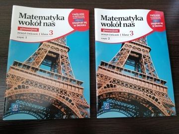 Zeszyt ćwiczeń Matematyka wokół nas 3 kl cz. 1 i 2