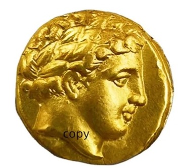 Starożytna grecka moneta Macedonia / Filip II