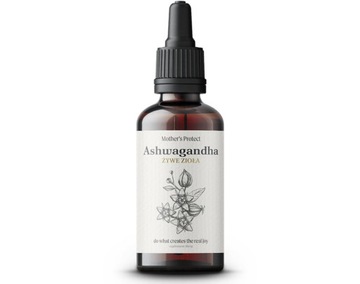 Adaptogen Ashwagandha Mother Protect (raz użyta 0,5ml mniej)