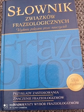 Słownik związków frazeologicznych 