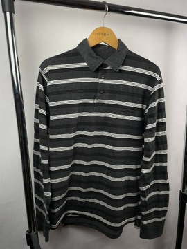 Longsleeve Polo Pierre Cardin XL w paski