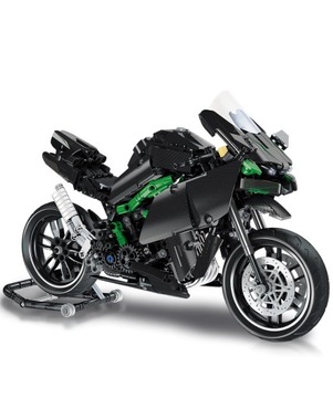 Klocki Motocykl Kawasaki Ninja H2R 850szt Nowy