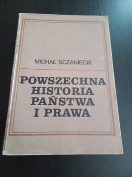 M. Sczaniecki Powszechna historia państwa i prawa