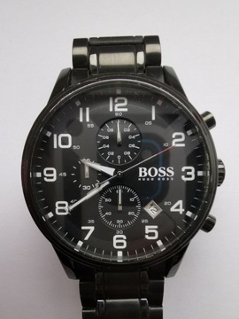 Zegarek Hugo Boss Czarny HB.244.1.34.278 Wodoodpor