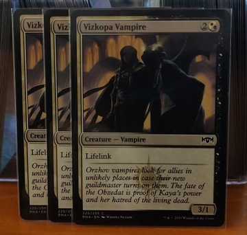 Karta Magic: the Gathering - Vizkopa Vampire x3