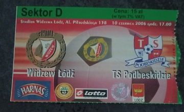 Widzew  - TS Podbeskidzie 10.06.2006