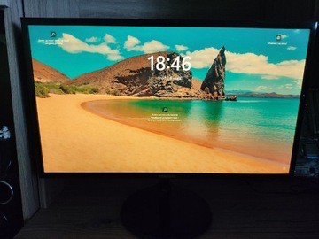 Monitor Samsung 24 Cale 1920x1080 75 hz 