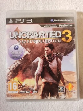 Uncharted 3 Drakes deception PS3 *stan idealny*