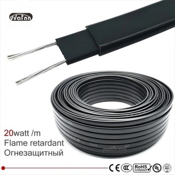 Kabel grzewczy samoregulujący 20w/m 10m 200w smart