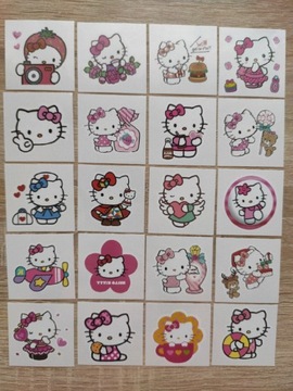Tatuaże Hello Kitty 20 sztuk 