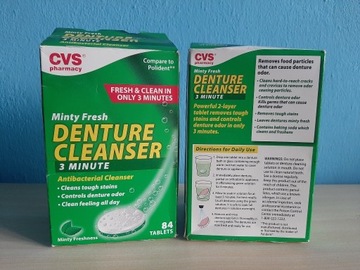 CVS PHARMACY tabletki do czyszczenia protez 2x84