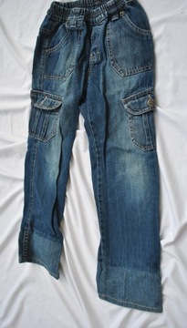 spodnie jeansowe dla chłopca 116