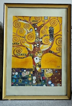 Drzewo życia obraz Klimt rama 
