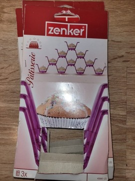 Zenker fackelmann stojak na muffinki plastik 12 sz