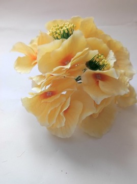 Sztuczny Kwiat Hortensja Kwiat +druciki  (3 szt)