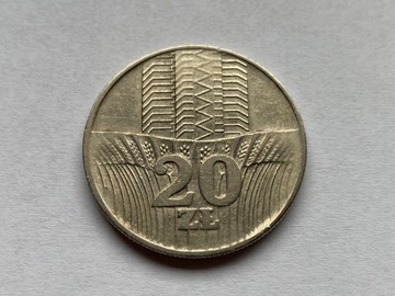 Moneta 20 złotych zł 1974 rok