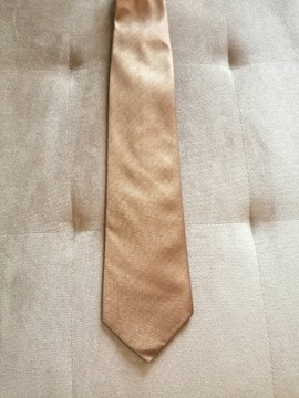 Krawat męski Vintage jedwab Perry Ellis kolekcja