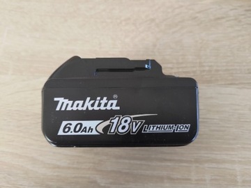 Makita BL1860 bateria 18v Li-lon  6Ah oryginalna 