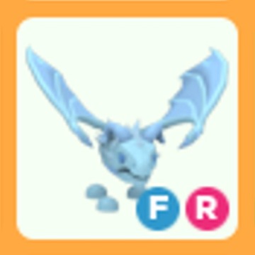 Roblox Adopt Me Frost Dragon FR