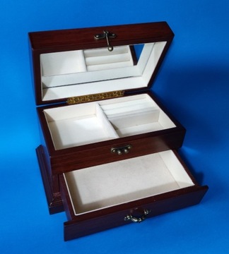 Szafka, komoda ,szkatułka drewniana na biżuterię