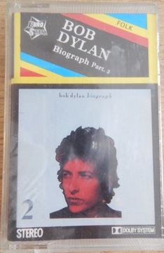 Kaseta magnetofonowa Bob Dylan Biograpf Part. 2