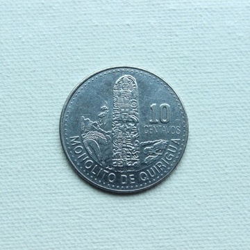 Guatemala - 10 Centavos 2014r. - #47