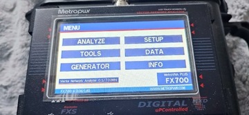 MetroPWR FX700 analizator antenowy 0.1-700 MHz 