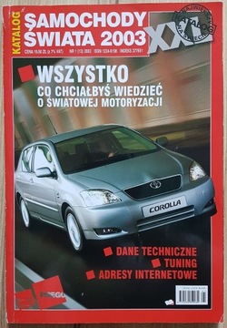 Samochody Świata 2003 Katalog