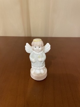 anioł gliniany z gliny ceramika