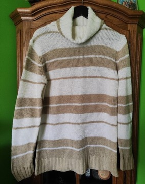 Sweter golf ciepły 