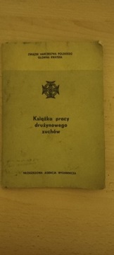 Książka pracy drużynowego zuchów 1984