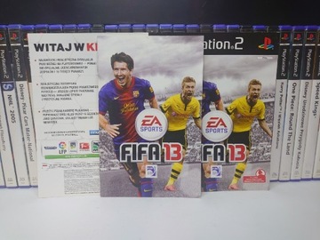 FIFA 13 PL OKŁADKA KSIĄŻECZKA PS2