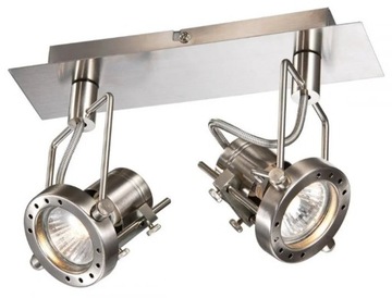 Lampa ROBOT 2 Satyna, styl Loft/Industrialny