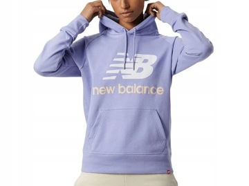 Bluza damska NB New Balance L filotetowy-liliowy