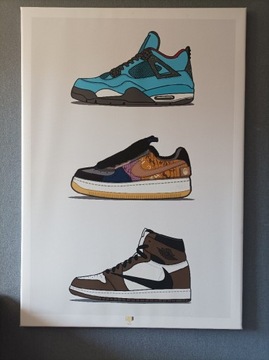 Obraz Nike Travis Jordan Sneakers