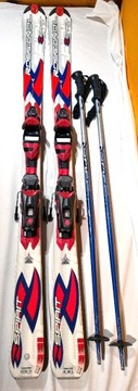 Narty Rossignol Spirit 154 cm i kijki 150 cm