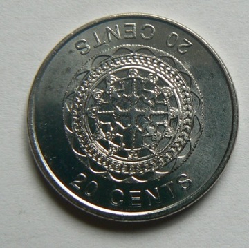 Wyspy Salomona 20 centów, 2012 Mennicza