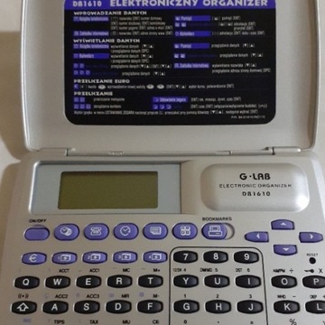 elektroniczny organizer DB1610 , G-LAB