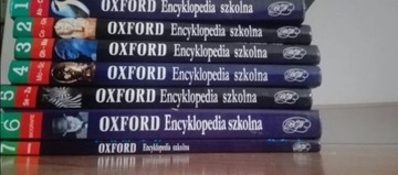 Encyklopedia szkolna Oxford 6 tomów +indeks
