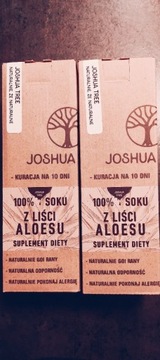 Sok z liści aloesu Joshua 2x500ml= 1 litr